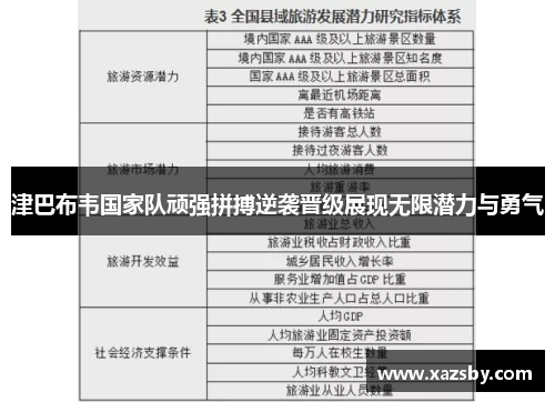 津巴布韦国家队顽强拼搏逆袭晋级展现无限潜力与勇气